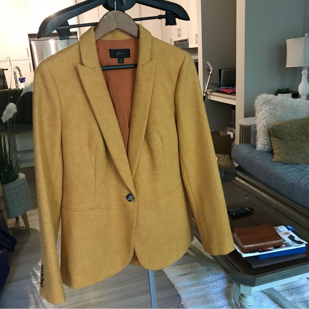 J. Crew Golden Blazer